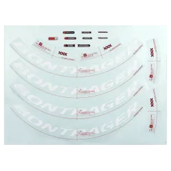 Matrica készlet Bontrager Aeolus XXX 4